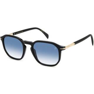 DAVID BECKHAM Mand DB 1115/S 807/08 Solbriller Acetat Sort Blå Geometrisk