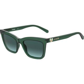 Moschino Love MOL057/S 1ED/EQ 54 Solbriller Kvinder Grøn - Transparent Green - 54mm