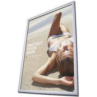 Snapramme Window 25 mm profil i gering - A2 - 42 cm x 59,4 cm - Aluminium