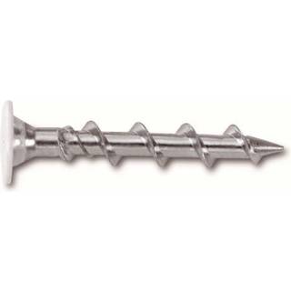 Powers Fastening Innovations 02277 Wall-Dog-1/4-tum av 1-1/2-tums vita skivhuvudlättningsförankring 100 per låda