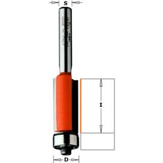Skærende routerbit CMT; S=1/2''; D=12,7 mm