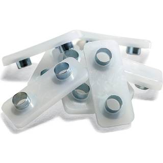 Hillerstorp Plastpoter Hvid 4-pack