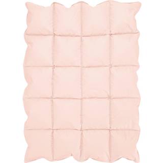 Blush Pink Baby Down Alternativ dyne/t?ppe til krybbe -senget?j