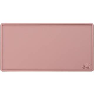 EZPZ Tiny Placemat - 6 måneder (rødme) - ikke -slip 100% silikone placemat til småbørn og babyer - Passer til de fleste højstolbakker - rolls -up