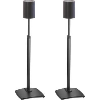 Sanus WSSE1A2 stand - for speakers - height-adjustable - black 2.2 kg