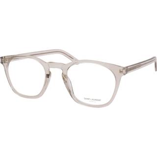 SAINT LAURENT Unisex SL 30 SLIM 004 Optiske stel Acetat Transparent Firkantet