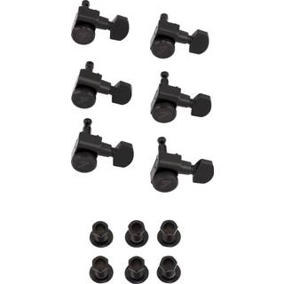 Fender Locking Tuners All Short Chrome 6 Pack Chrome Stemmemaskiner til guitar