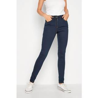 Lts Tall Indigo Blue Washed Ava Stretch Skinny Jeans Long > 14 Lts | Tall Women's Skinny Jeans - Long 14