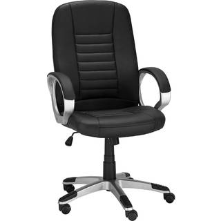 Kontorstol PU Sort