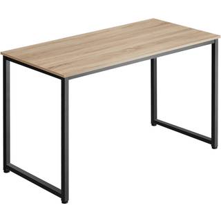 Skrivebord Flint - Industrielt lyst træ, egetræ Sonoma,120 cm