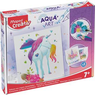 Maped Aqua Art Akvarelsæt Enhjørninger