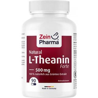 ZEIN L-THEANIN NATURAL, 500MG Grøn te ekstrakt - 90 CAPS