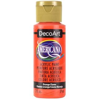 Decoart Americana akrylmaling 2-ounce orange flamme