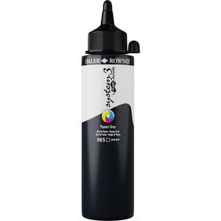 System 3 Fluid Acrylic - 250ml. Paynes Grey