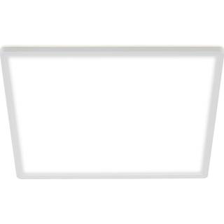LED-loftslampe Slank, kantet 29,3 x 29,3 cm