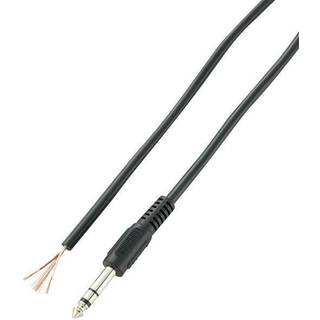 VOLTCRAFT XL-AC63DGW Jack-stik 6,35 mm - Stereo