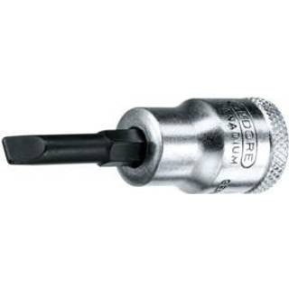 Gedore Top 3/8 med bits lige kærv 1,2x6,5mm