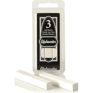 Derwent alfacolor runde bl?de pasteller hvide 3 pasteller pr. Pakke (105W)