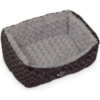 Komfort bed SEOLI - 60 x 48 x 19 cm - Grå