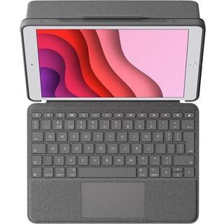 Logitech Combo Touch for iPad 10.9" (10th gen) - Oxford Grey - US - Tastatur & Folio sæt - Amerikansk engelsk - Grå