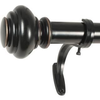 Decopolitan 1-tommer urn enkeltvindue behandlingsstang indstillet 18 til 36-tommer antik bronze