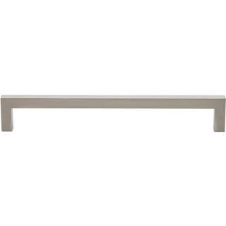 Gliderithardware 7,5625 tommer CC 21683-192-SN-10 SOLID SURG SLIM CABINET Bar trækker 10 pakke 7,5625 """" Satin Nickel finish