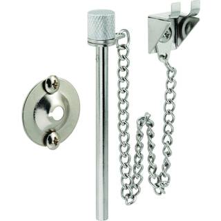 Prime-line U 9858 SLIDING PATO DOOR PET PIN 3/16 in. x 2-5/8 in. St?lstift og fastholdelsesringchromet finish (enkelt pakke)