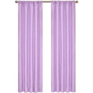 Eclipse Kendall Modern Blackout Thermal Rod Pocket Window Curtain til sovev?relse eller stue (1 panel) 42 x 84 Light Purple