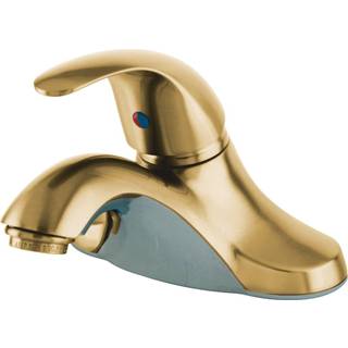 Kingston Brass KB6542LP 4 in. Centerset badev?relse vandhane poleret messing