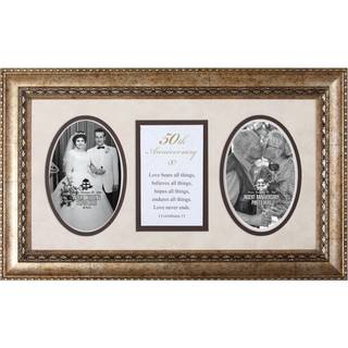 50 -årsjubileum inramad väggkonst bildram