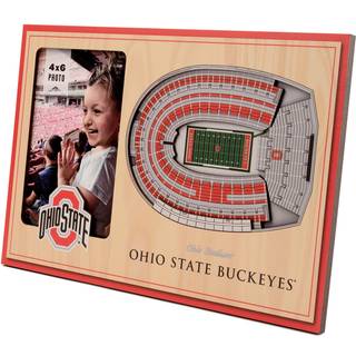 Youthefan NCAA Ohio State Buckeyes 3D Stadiumview Picture Frame - Ohio Stadium 12 """" X 8 """"