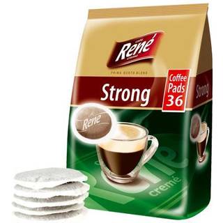 Café René Strong  - 36 puder til Senseo