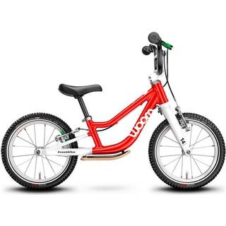 woom ORIGINAL 1 PLUS - 14 tommer Løbecykel - Til børn i alderen 3-4,5 år  - woom red