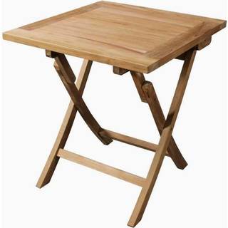 TEAK Cafebord 70 x 70 cm - mondena