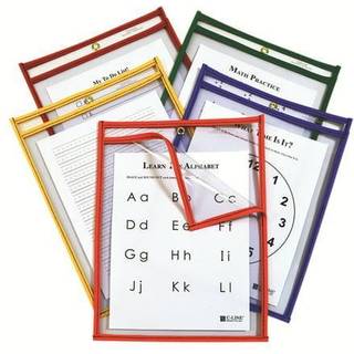 Super tungv?gt plus t?r slet lommer forskellige prim?rfarver 9 x 12 25/bx 42620