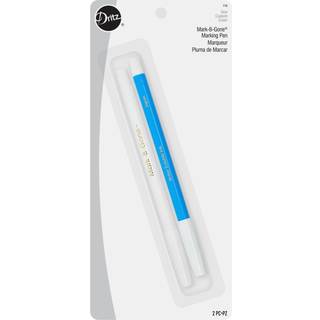 Dritz 710 Mark-B-Gone Marking Pen Combo Pack Blue & White