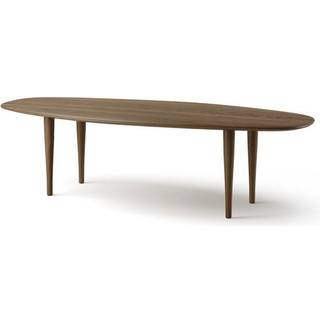 Brdr. Krüger Jari Sofabord Ellipse 130x58 cm Røget Egetræ