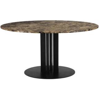 Normann Copenhagen Scala Bord Ø150 Coffee marmor