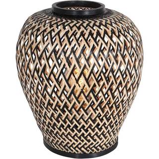 Maze bordlampe, sort-natur