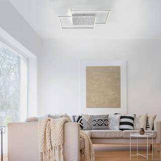 Paul Neuhaus Yuki LED-loftlampe, kantet form