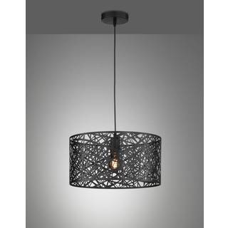 Moderne hanglamp zwart - Ludwig