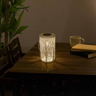 5266523 LED-solcellelygte med skovmotiv