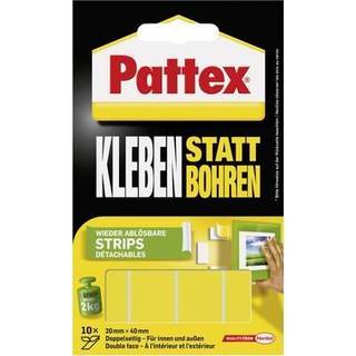 Pattex Selvklæbende strimler Tape i stedet for boring
