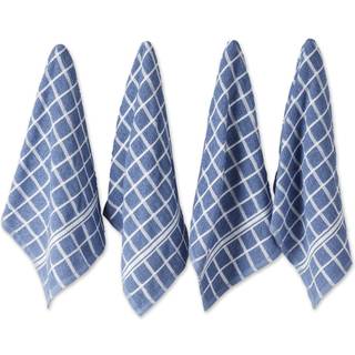 DII STONEWASH BLUE SOLID Vinduespane Terry Vishtowel 4 Piece