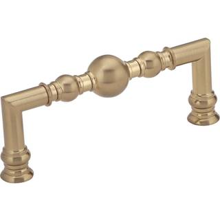 Richelieu Hardware BP878996CHBRZ Firenze Collection 3 3/4-tommer (96 mm) Center-to-center Champagne Bronze Traditionel Round Cabinet og skuffetræ