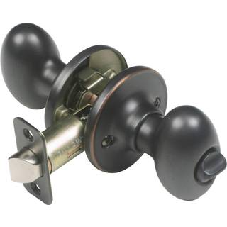 Design House 750588 ?g 2-vejs l?se d?rknap olie gnidet bronze privatliv/seng & bad