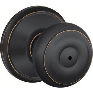 Schlage F40 Geo 621 Georgisk privatlivsknap nødlidende nikkel