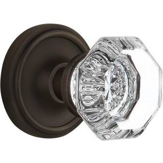 Nostalgic Warehouse Classic Rosette Waldorf Octagonal Round Door Knob