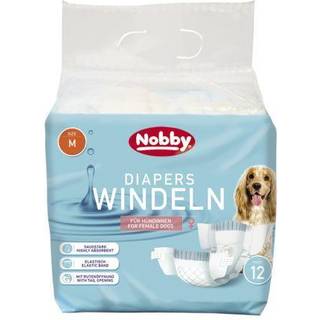 Bleer til hun hund 12 stk - M