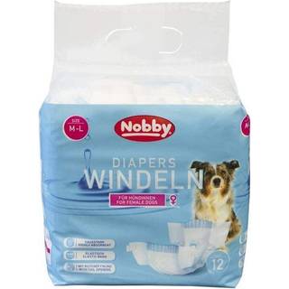Bleer til hun hund 12 stk - M-L